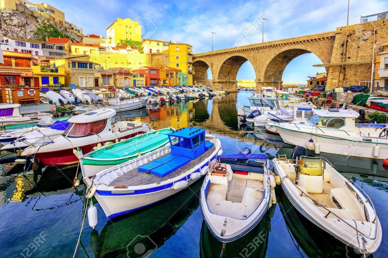 Studio Design Plage Des Catalans Marseille Exteriér fotografie